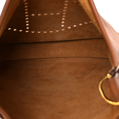 Hermes Taurillon Clemence Evelyne III PM Gold 5 of 12