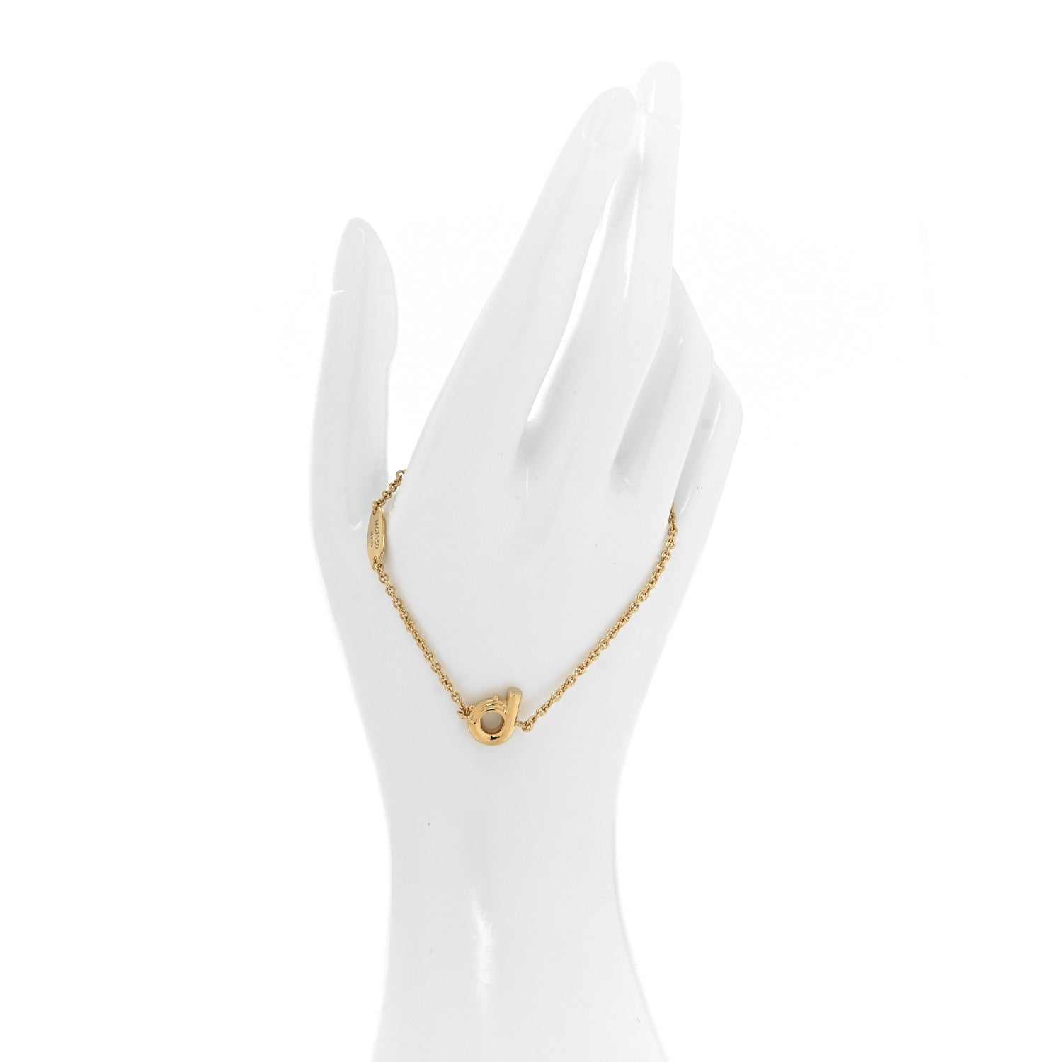 Louis Vuitton LV And Me Letter B Bracelet Gold 2 of 6