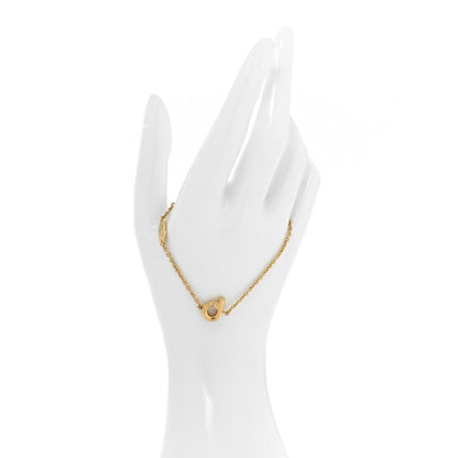 Louis Vuitton LV And Me Letter B Bracelet Gold 2 of 6