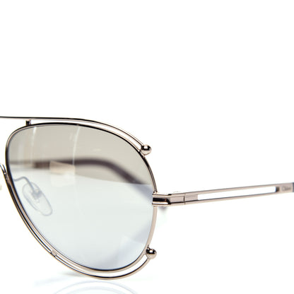 Chloe Metal Aviator Sunglasses CE121S Gold 7 of 8
