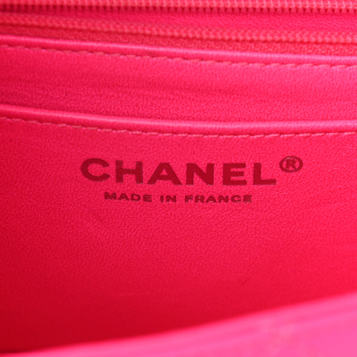 Chanel Goatskin Quilted 2.55 Reissue Mini Flap Fluorescent Pink 6 of 9