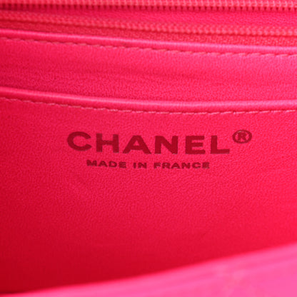 Chanel Goatskin Quilted 2.55 Reissue Mini Flap Fluorescent Pink 6 of 9
