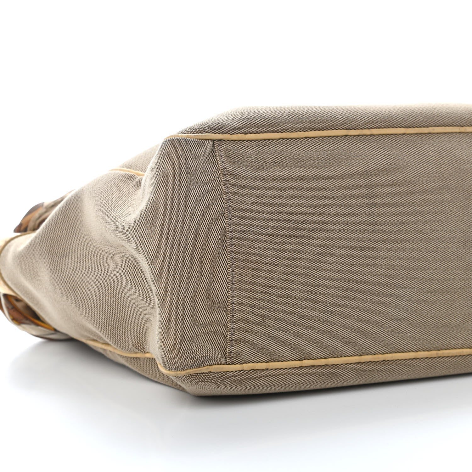 Gucci Canvas Guccissima Medium Positano Tote Beige 5 of 9
