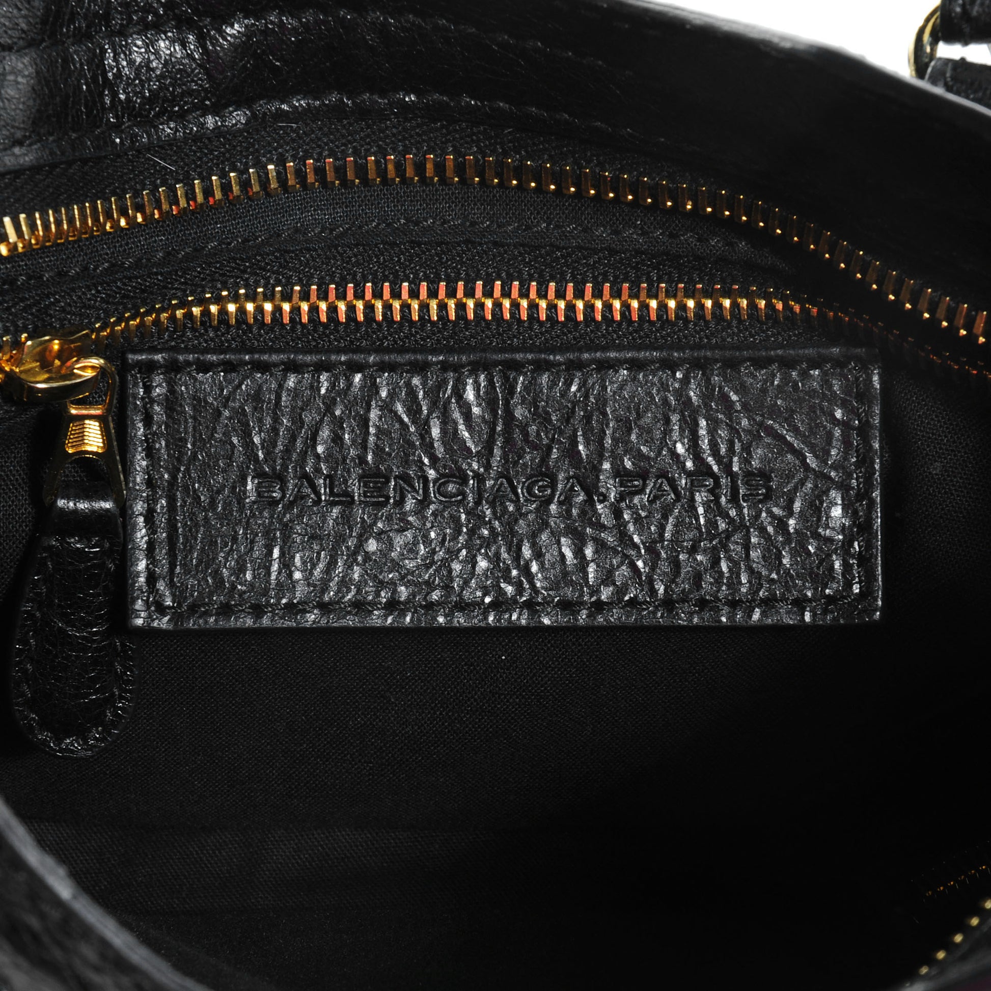 Balenciaga Agneau Giant 12 Gold Hardware Mini City Black 6 of 9