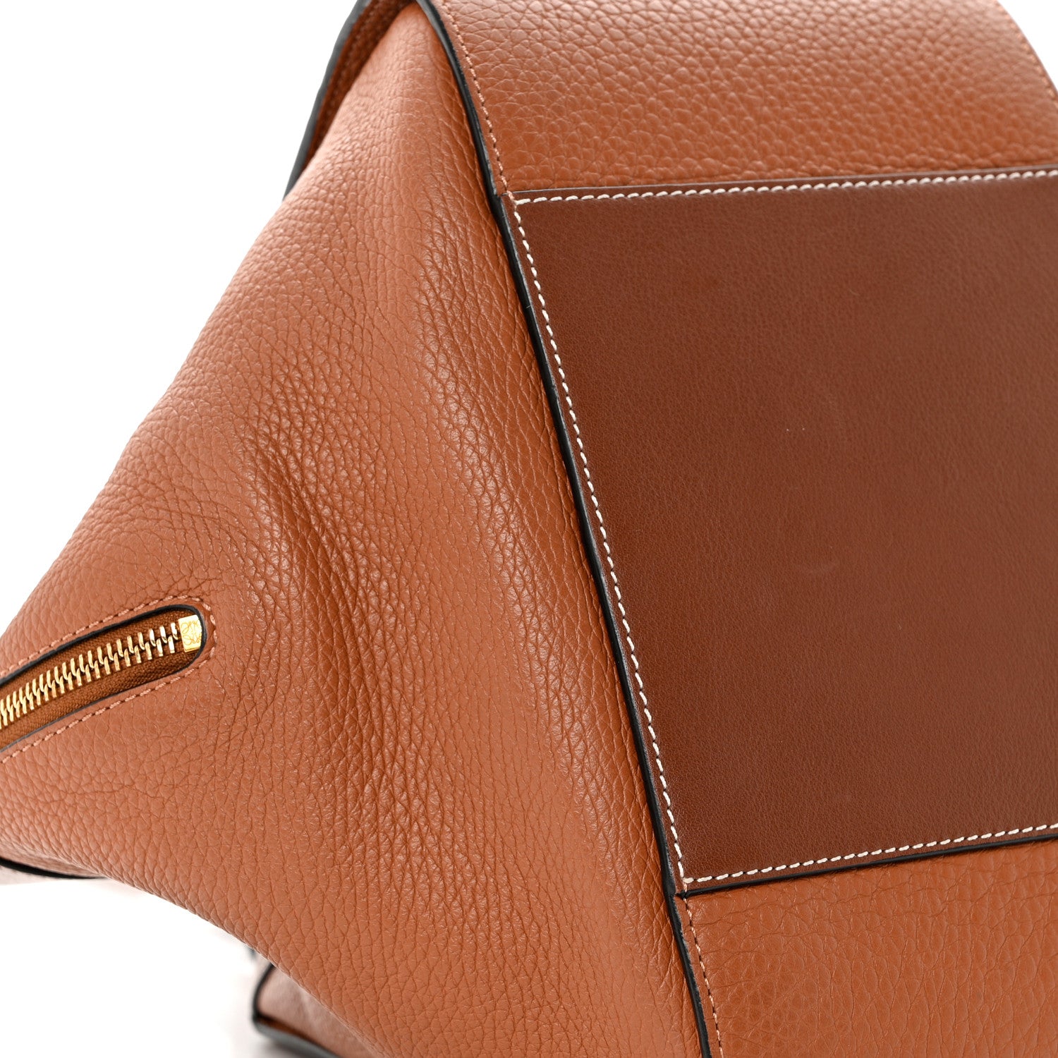 Loewe Grained Calfskin Small Hammock Shoulder Bag Tan 7 of 9