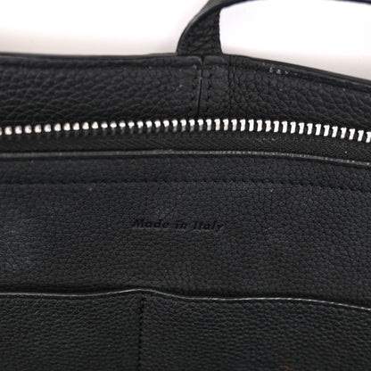 Celine Baby Grained Calfskin Medium Tri-Fold Bag Black 7 of 13
