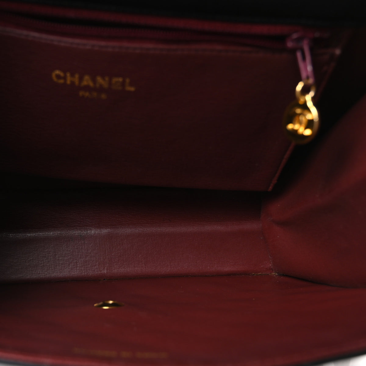 Chanel Lambskin Quilted Medium Single Flap Black 5 of 11