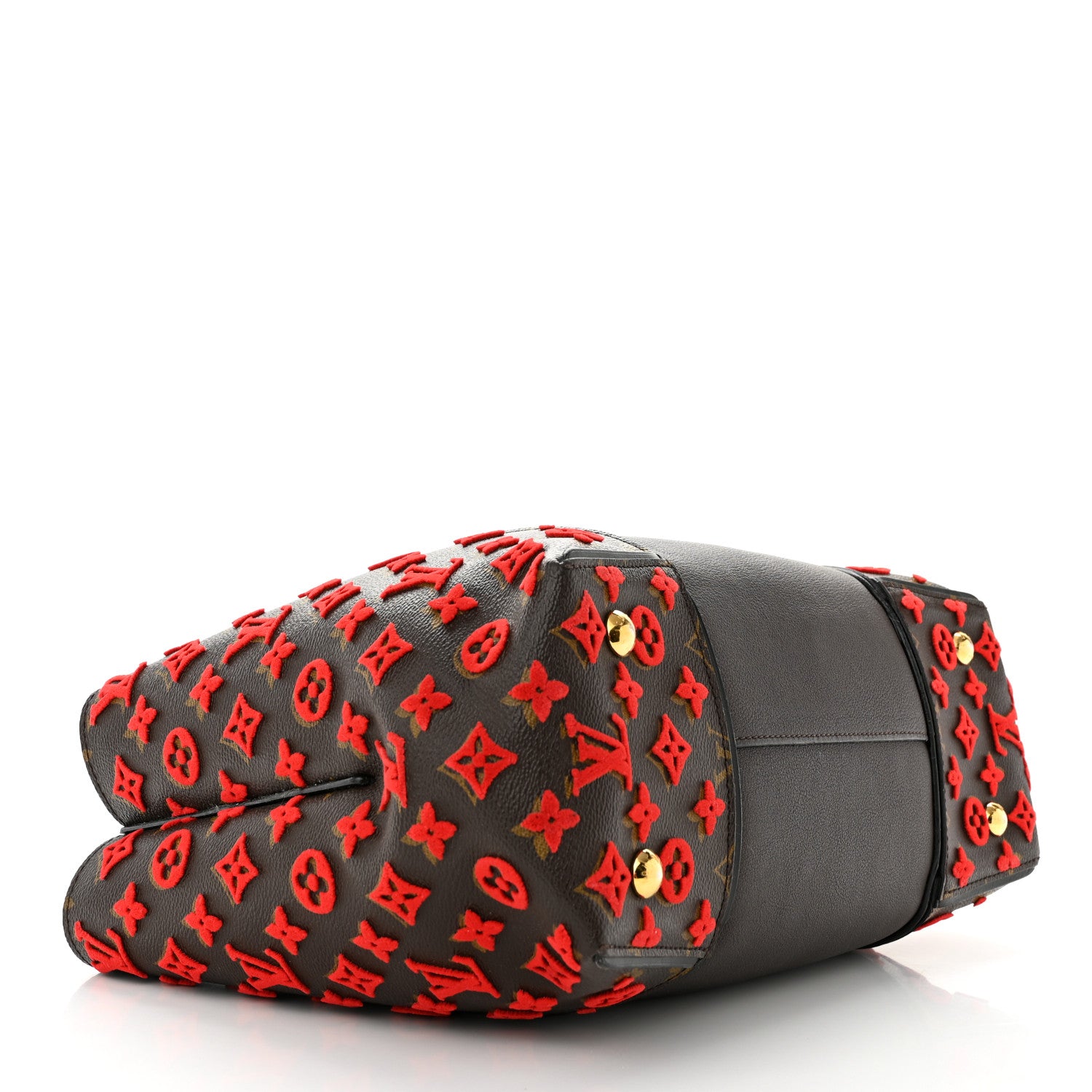 Louis Vuitton Veau Cachemire Tote W PM Chocolate 4 of 19