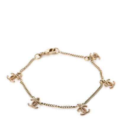 Chanel CC Charm Bracelet Gold 1 of 4