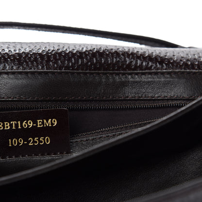 Fendi Vitello Classico No.1 Satchel Dark Brown 10 of 11