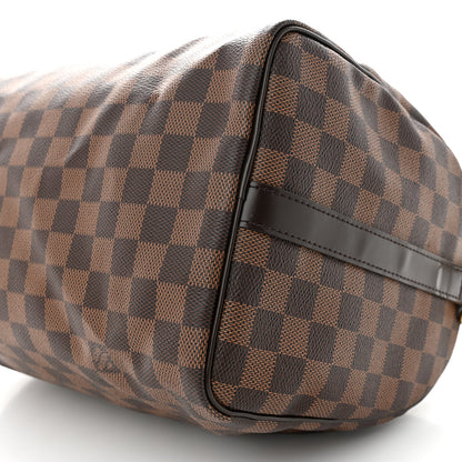 Louis Vuitton Damier Ebene Speedy Bandouliere 30 10 of 13