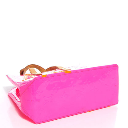 Louis Vuitton Vernis Fluo Reade PM Rose 4 of 7