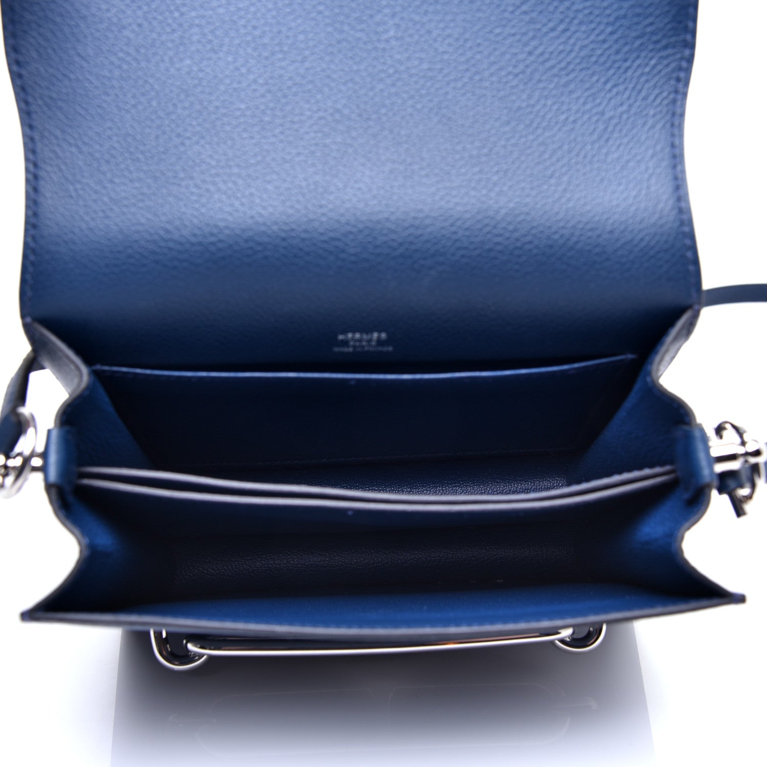 Hermes Evercolor Mini Sac Roulis Bleu De Malte 5 of 9