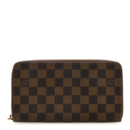 Louis Vuitton Damier Ebene Zippy Organizer Wallet 1 of 6