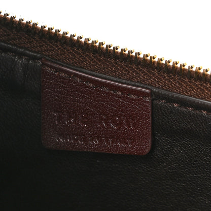 The Row Smooth Calfskin Half Moon Shoulder Bag Raisin 6 of 10