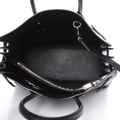 Saint Laurent Grained Calfskin Small Sac De Jour Black 5 of 19