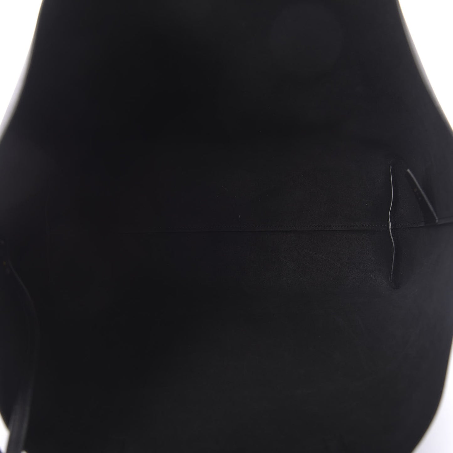 Calfskin Large Shopping Tote Black