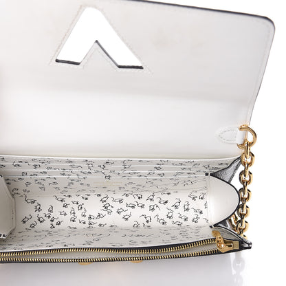 Louis Vuitton Catogram Twist Chain Wallet Black 7 of 11