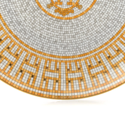 Hermes Porcelain Mosaique au 24 Dessert Plate Set of 2 5 of 6