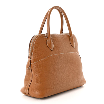 Hermes Taurillon Clemence Bolide 31 Gold 3 of 13