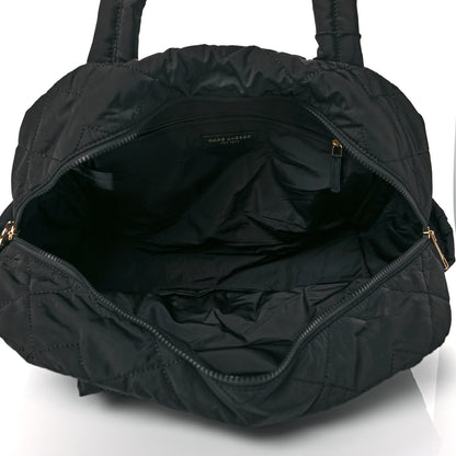 Marc Jacobs Nylon Quilted Medium Weekender Bag Black 5 of 10