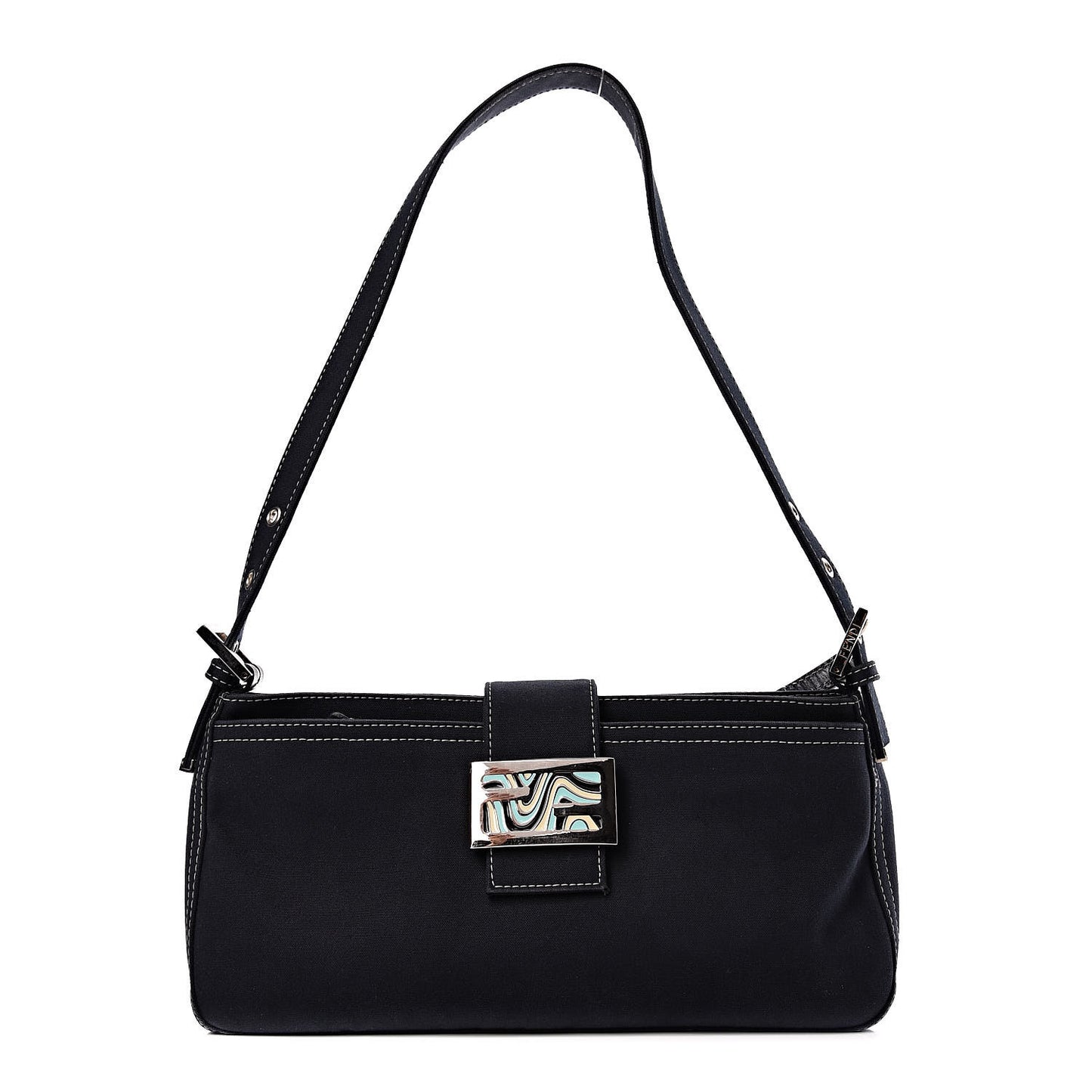 Canvas Shoulder Bag Dark Blue