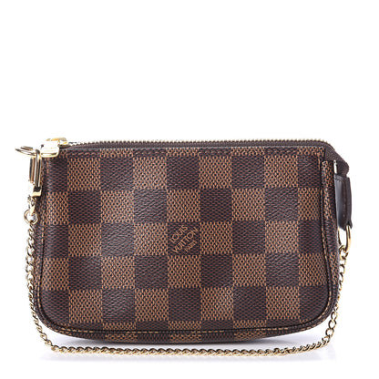 Louis Vuitton Damier Ebene Mini Pochette Accessories 1 of 6