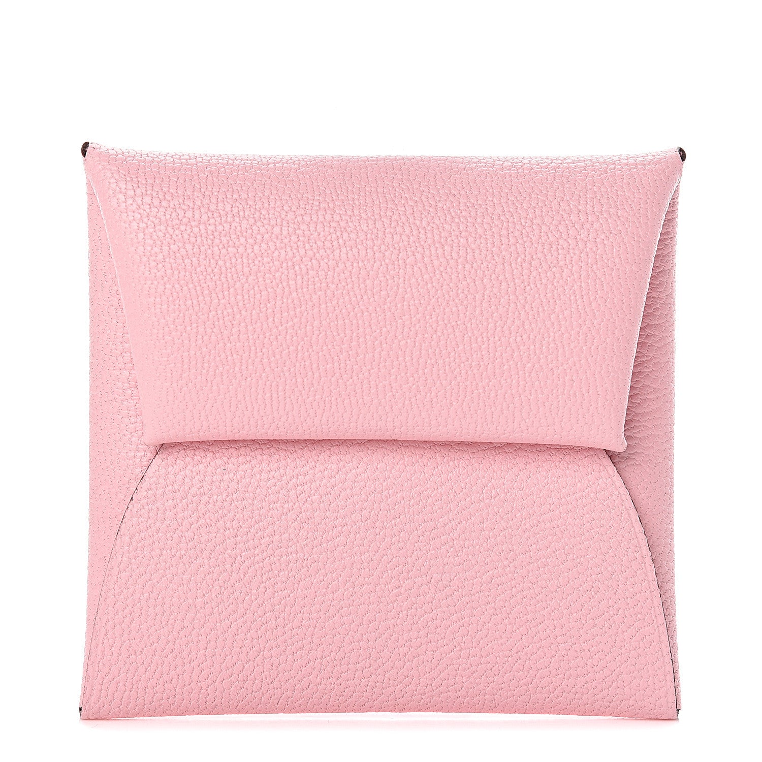 Hermes Chevre Mysore Bastia Coin Purse Rose Sakura 1 of 8