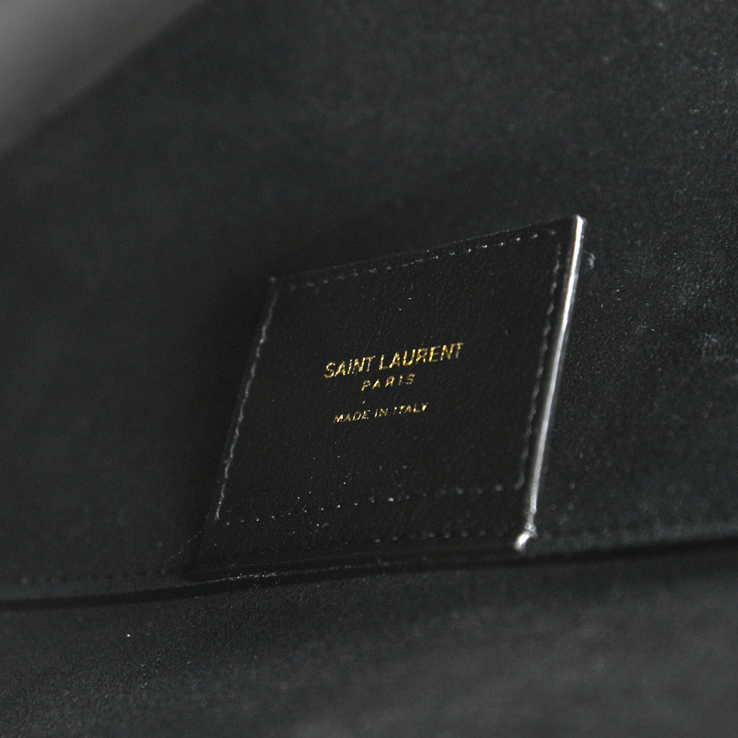 Saint Laurent Calfskin Large Shopping Tote Black 6 of 9
