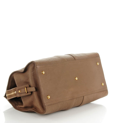 Saint Laurent Sheepskin Medium Cabas ChYc Taupe 4 of 7
