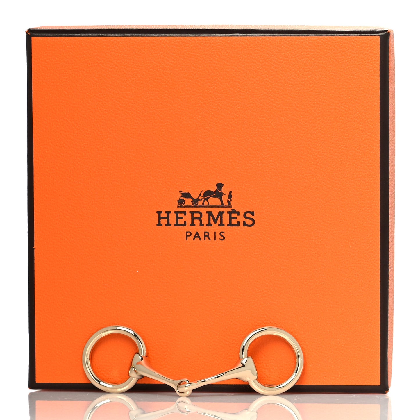 Permabrass Mors Scarf Ring Gold