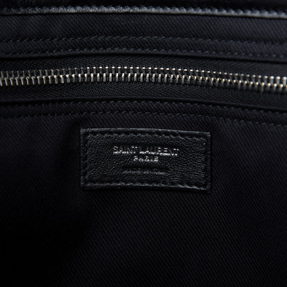 Saint Laurent Vitello Rive Gauche Large Tote Black 8 of 9
