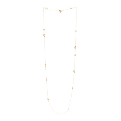 Hermes 18K Rose Gold PM Farandole Necklace 120 4 of 4