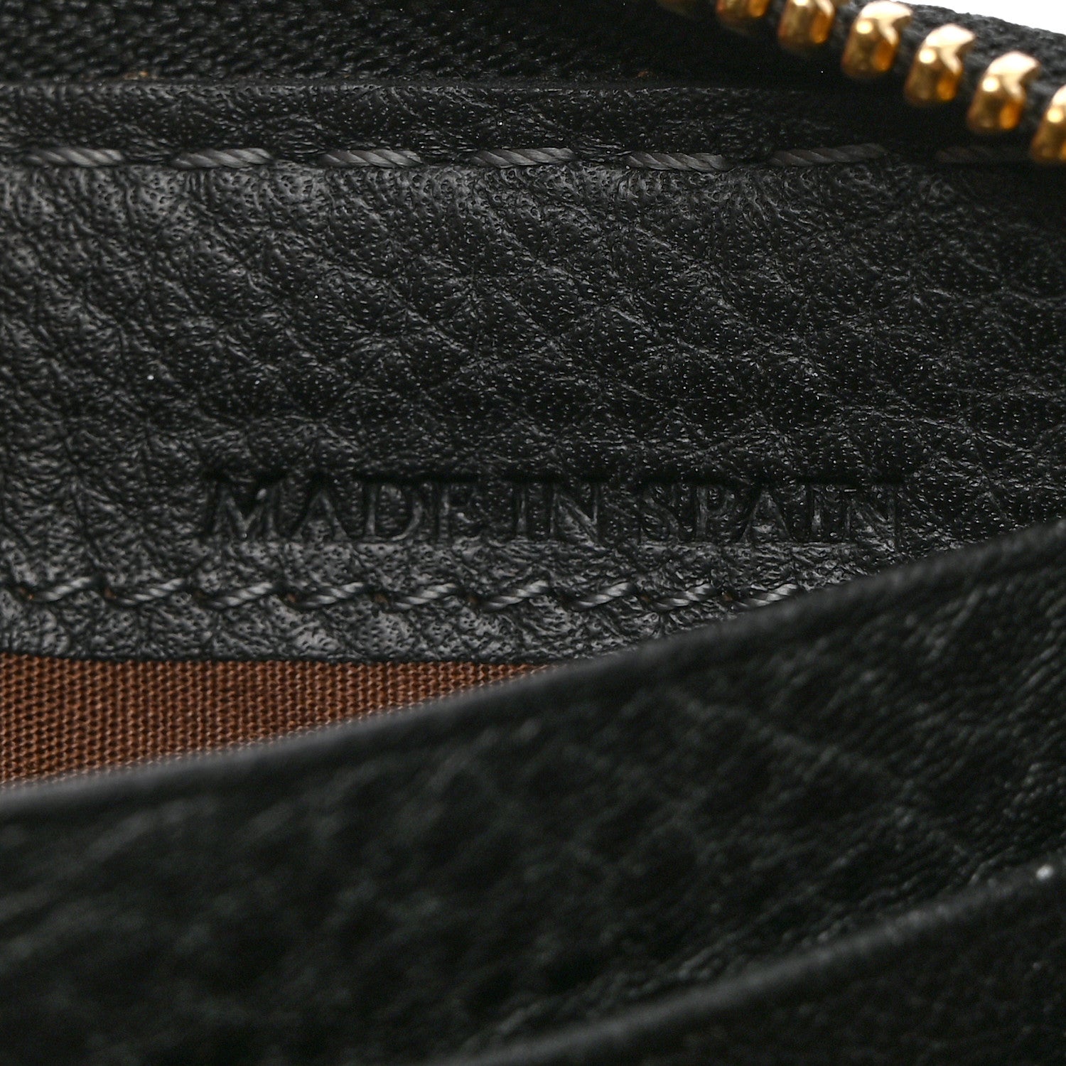 Chloe Grained Calfskin Marcie Long Zip Around Wallet Black 7 of 9