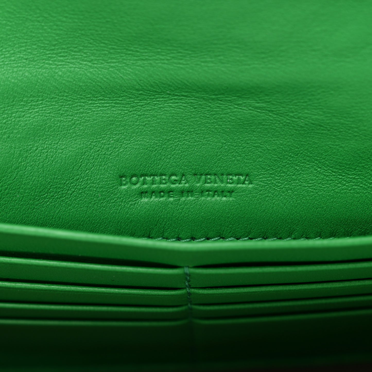 Nappa Intrecciato Continental Flap Wallet Parakeet