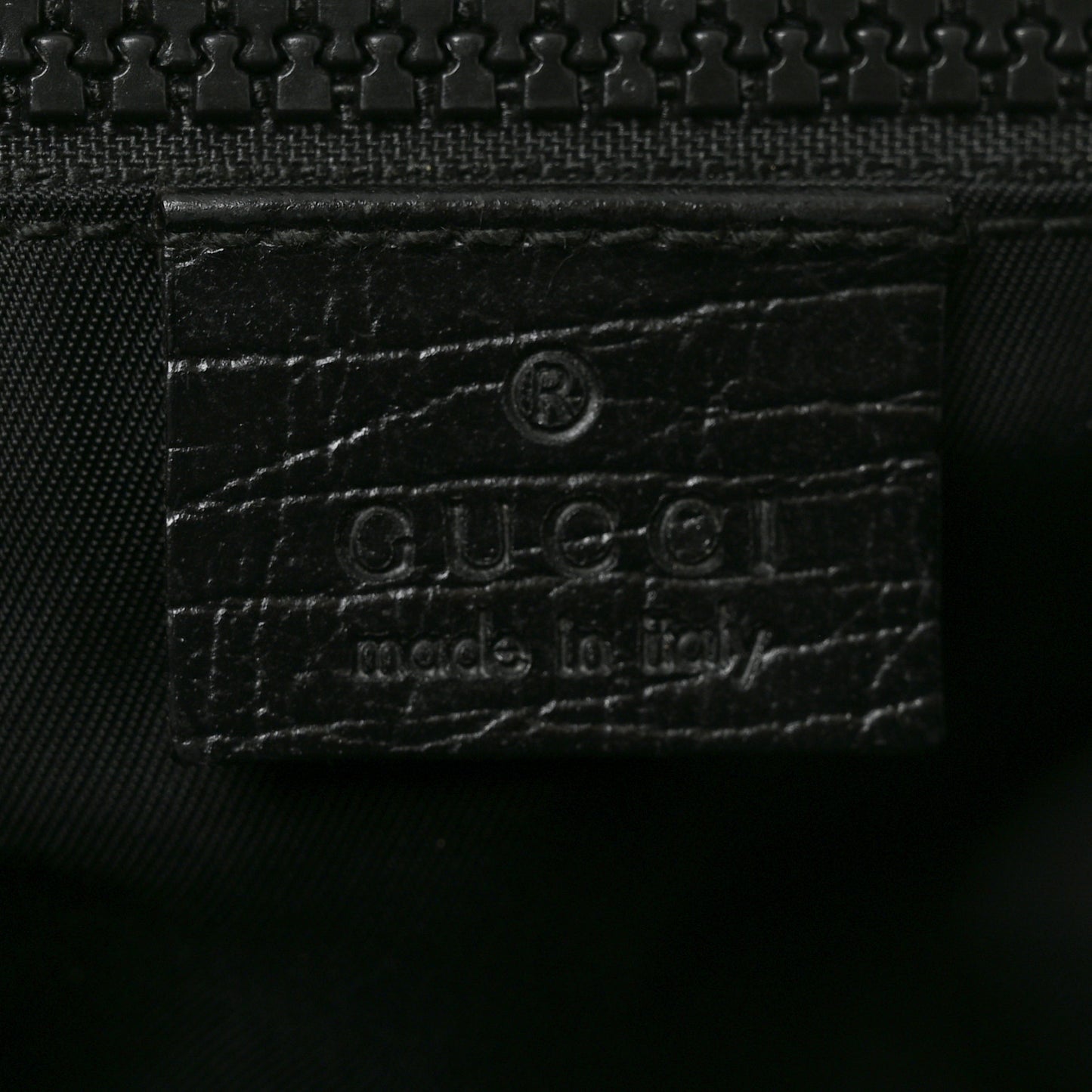 GG Supreme Monogram Messenger Bag Black Grey