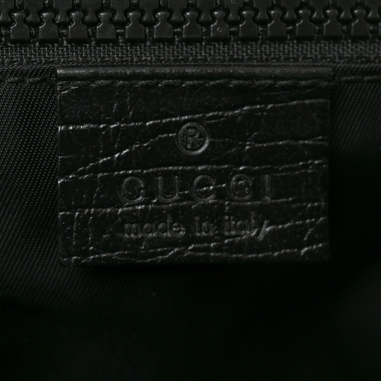 Gucci GG Supreme Monogram Messenger Bag Black Grey 6 of 10