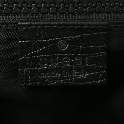 Gucci GG Supreme Monogram Messenger Bag Black Grey 6 of 10