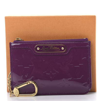 Louis Vuitton Vernis Key Pouch Amethyste 8 of 8