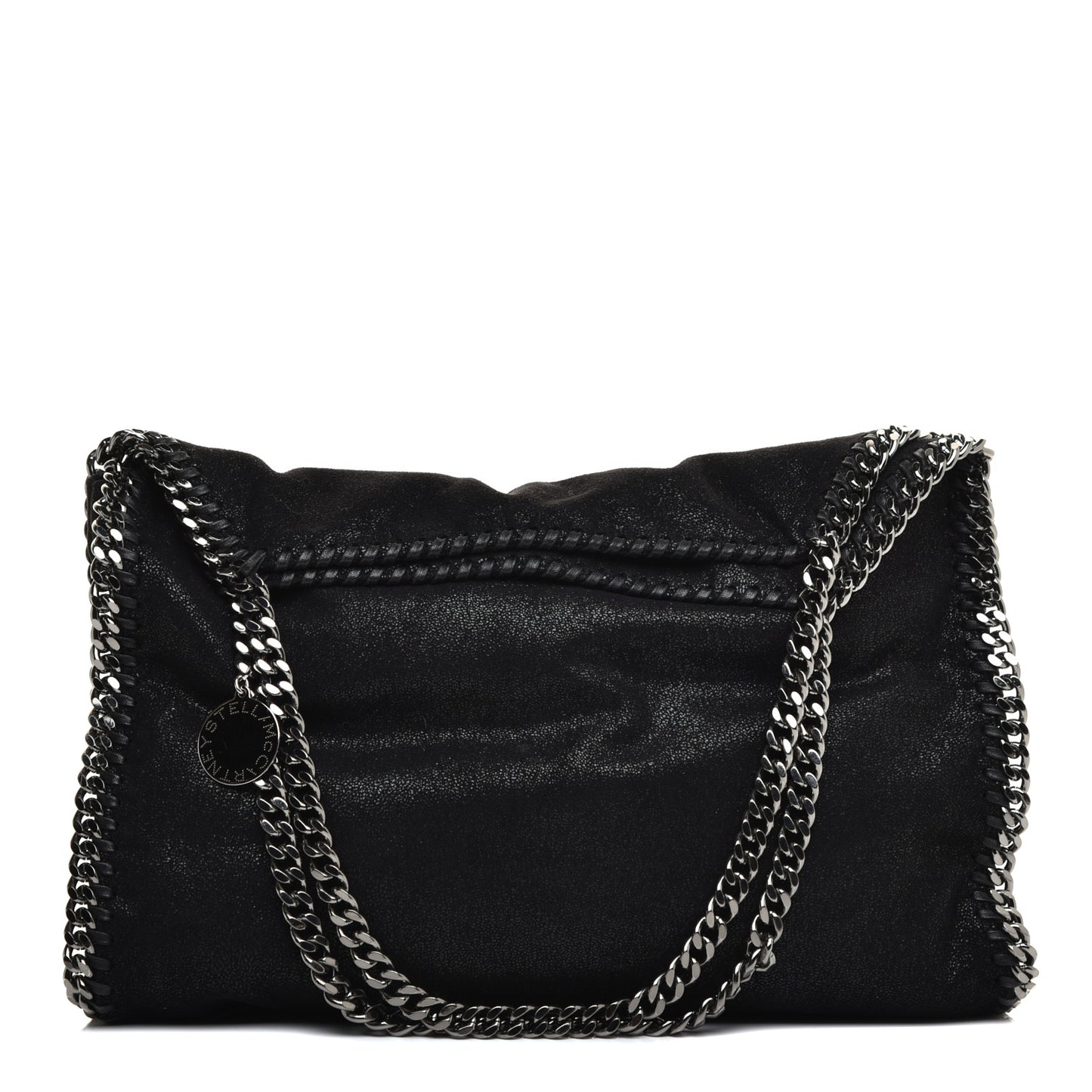 Shaggy Deer Small Falabella Tote Black