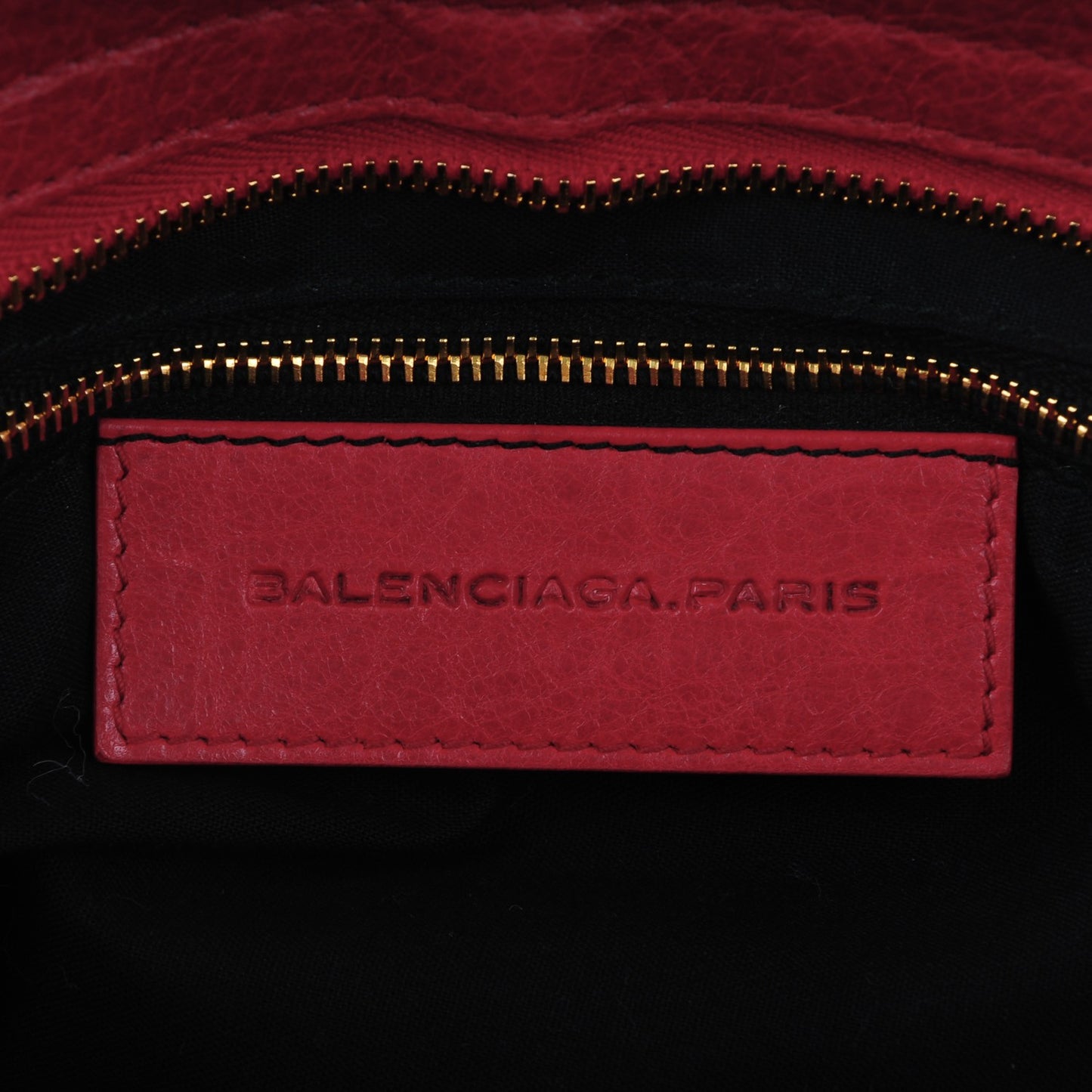 Agneau Giant 12 Gold Hardware City Rouge Cardinal