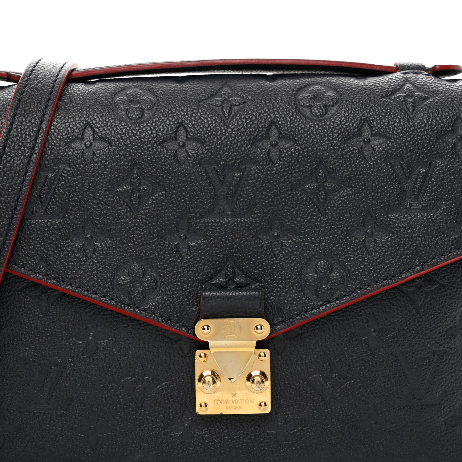 Louis Vuitton Empreinte Pochette Metis Marine Rouge 5 of 11