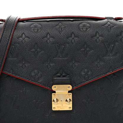 Louis Vuitton Empreinte Pochette Metis Marine Rouge 5 of 11