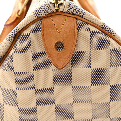 Louis Vuitton Damier Azur Speedy 30 13 of 13
