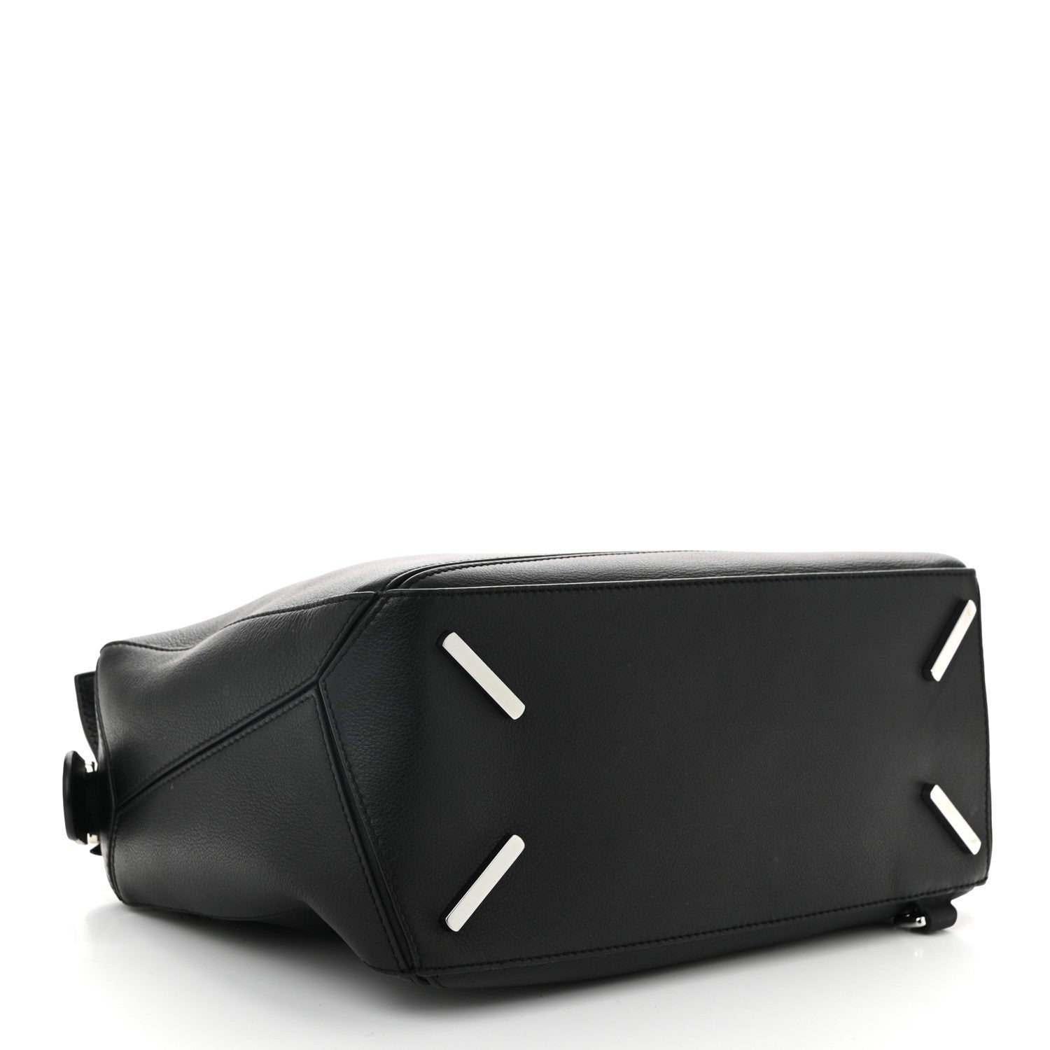 Loewe Calfskin Medium Puzzle Bag Black 4 of 11