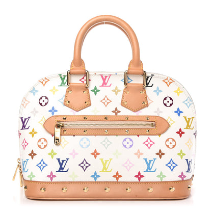 Louis Vuitton Monogram Multicolor Alma White 1 of 11