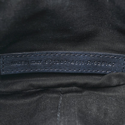 Balenciaga Used Calfskin Small Le Cagole Shoulder Bag Navy 7 of 14