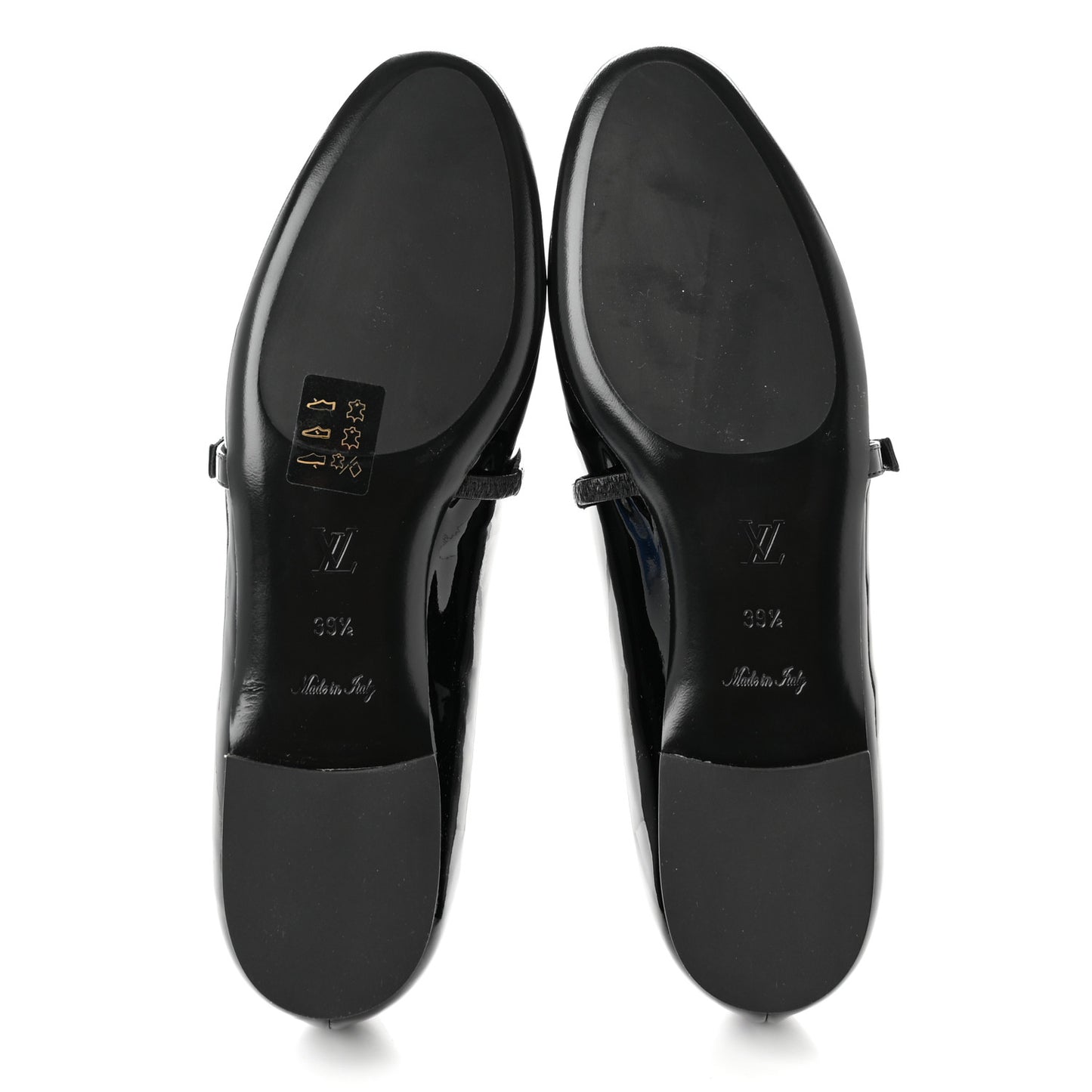 Patent Uniformes Ballerina Flat 39.5 Black
