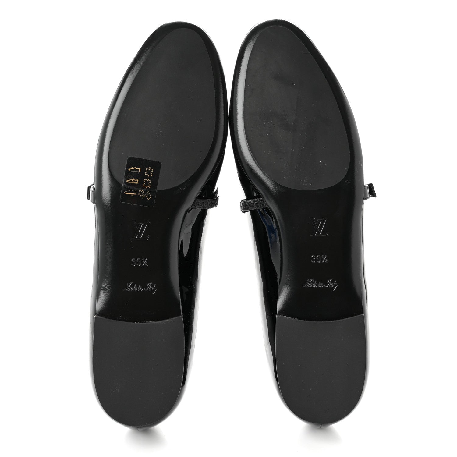 Louis Vuitton Patent Uniformes Ballerina Flat 39.5 Black 5 of 8