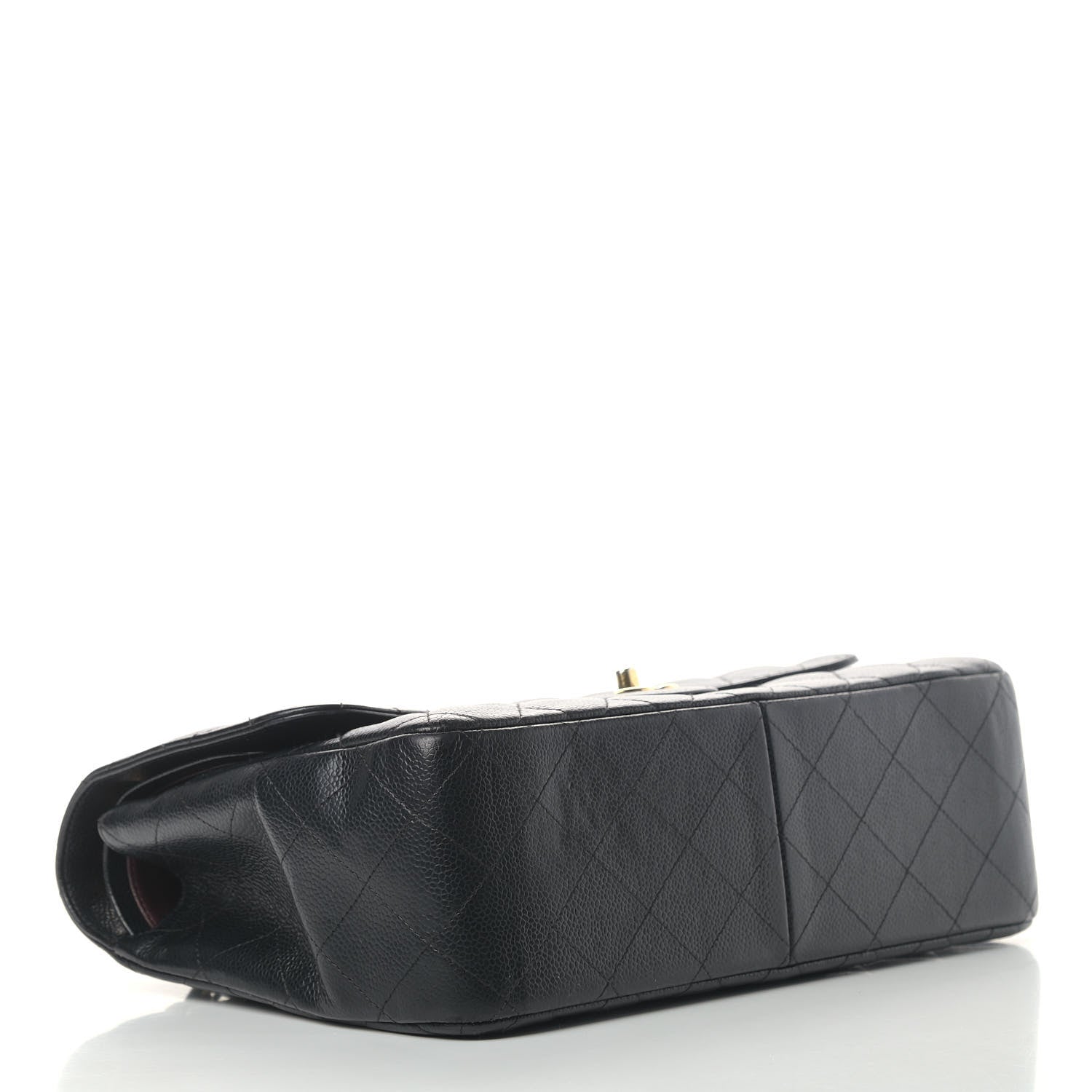 Chanel Caviar Quilted Jumbo Double Flap Black 3 of 9
